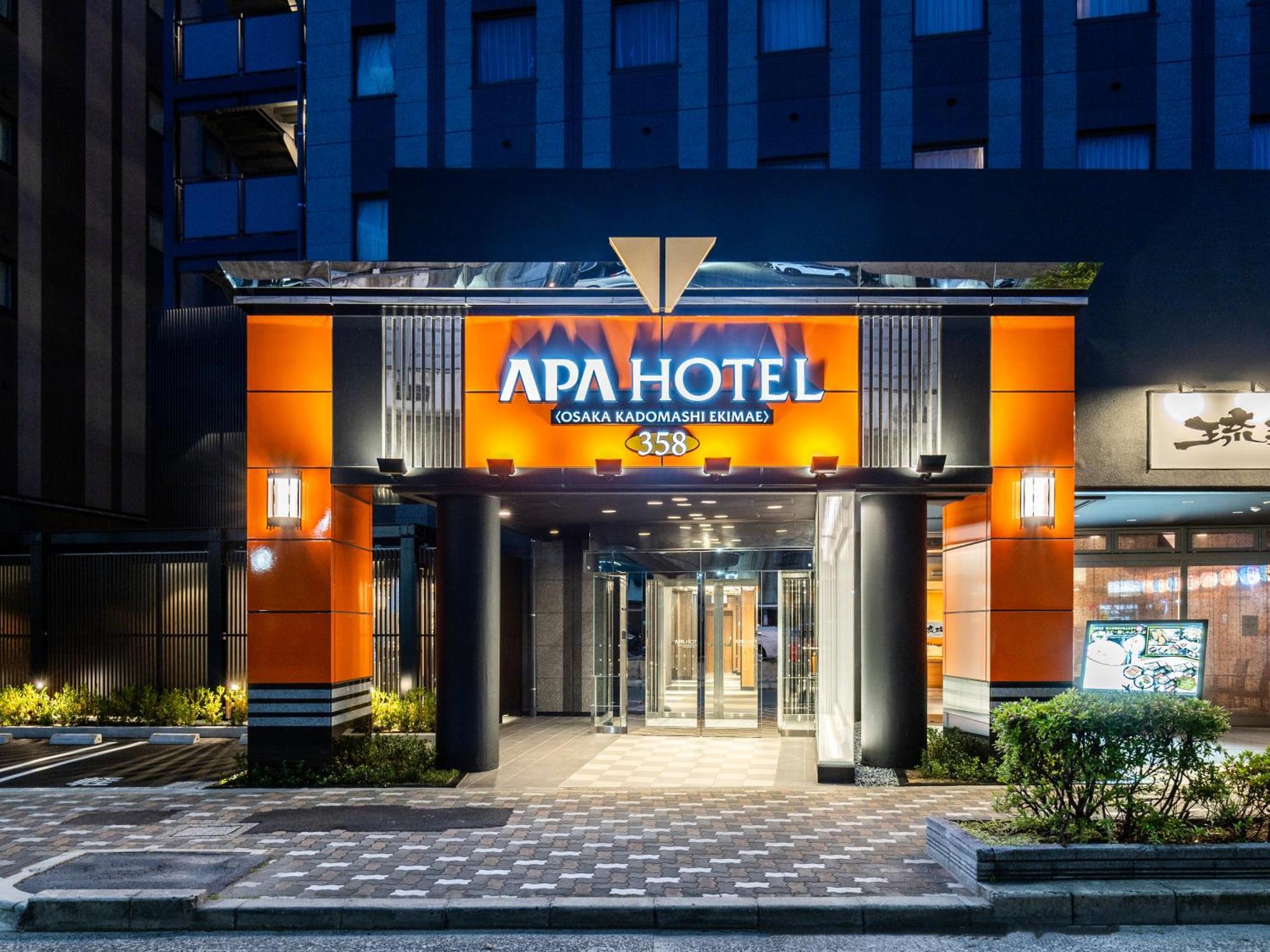 Apa Hotel Osaka Kadomashi Ekimae Esterno foto